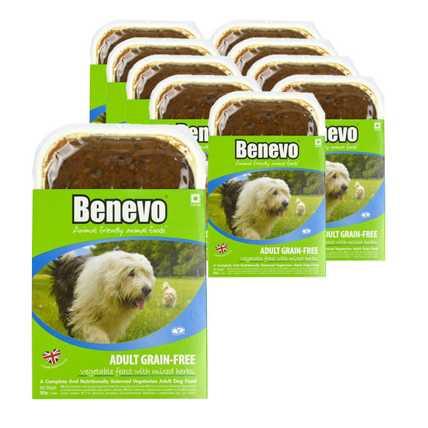 Benevo Adult Grain-Free Vegan, 10 x 395 g