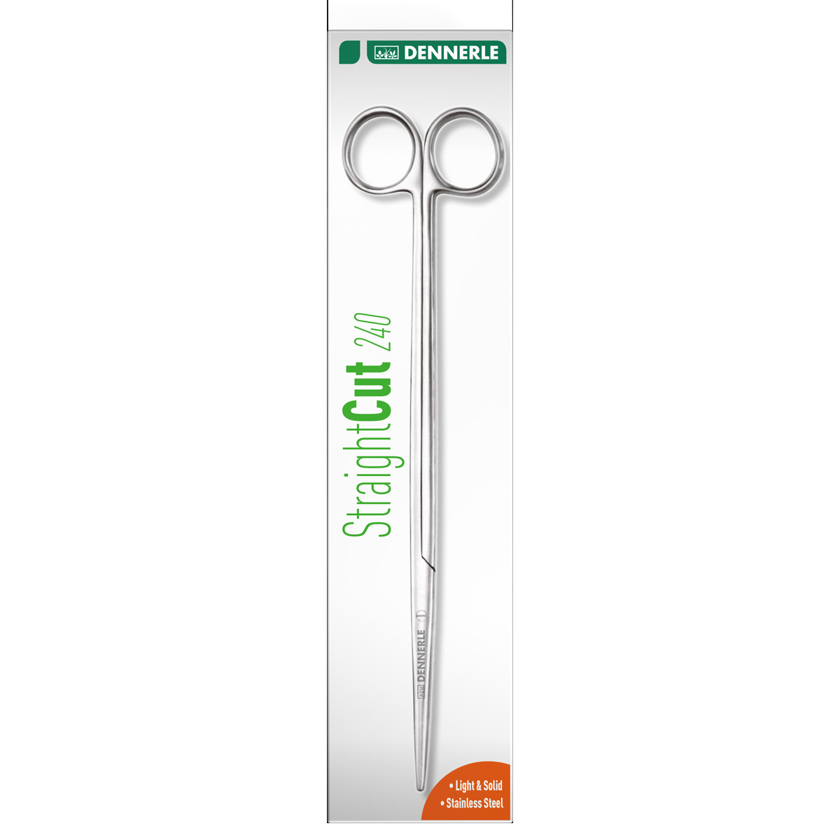 Dennerle Aquarium Schere straight scissors 240mm