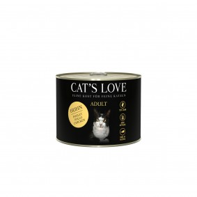 Cat's Love, Čisté kuřecí maso, lněný olej a kopřiva
