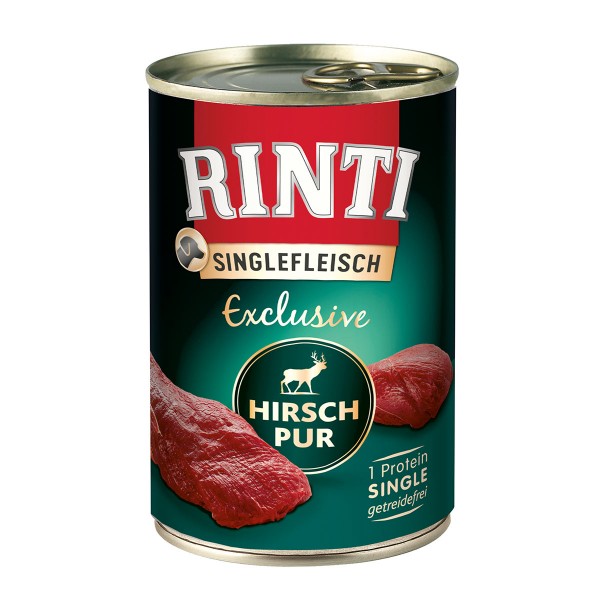 RINTI Singlefleisch Exclusive Hirsch Pur