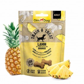 GimDog Train &amp; Treat mit Lamm und Ananas