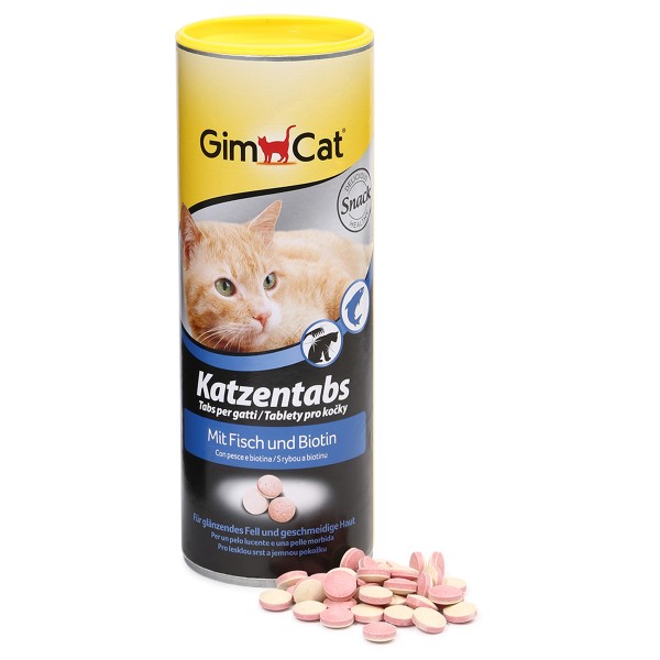 GimCat Katzentabs mit Fisch 425g