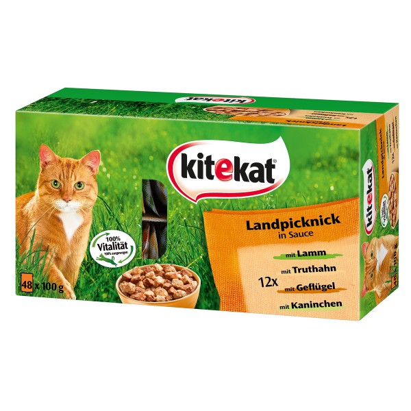 Kitekat Katzenfutter Landpicknick in Sauce Multipack