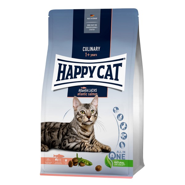 Happy Cat Culinary Adult Atlantik Lachs 10kg + 1,3kg gratis