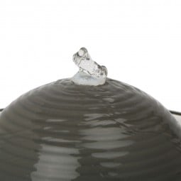 Trixie Trinkbrunnen Keramik Vital Flow 1,5 l, grau/weiß