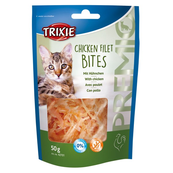 Trixie Katzensnack PREMIO Chicken Filet Bites 50g