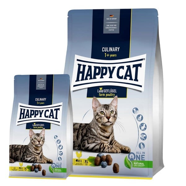 Happy Cat Culinary Adult Land Geflügel 10kg + 1,3kg gratis